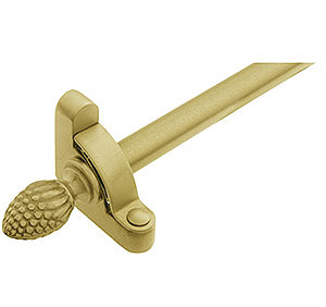 Heritage Pineapple Stair Rod - Brushed